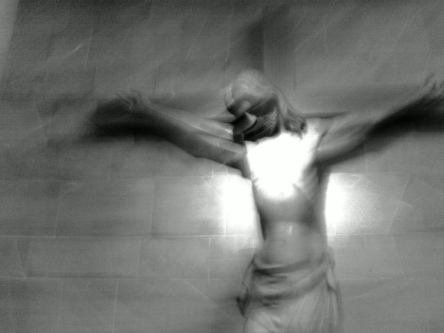 This depiction of Christ. Rome Italy 2006