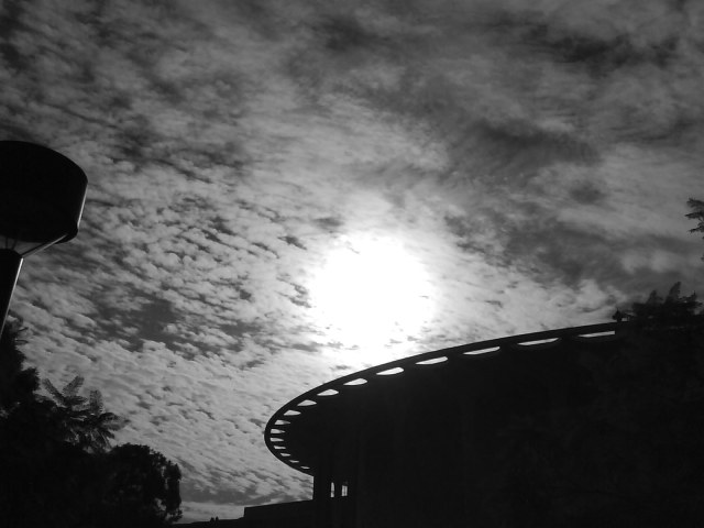 Shapes of Caltech Under A November Sky