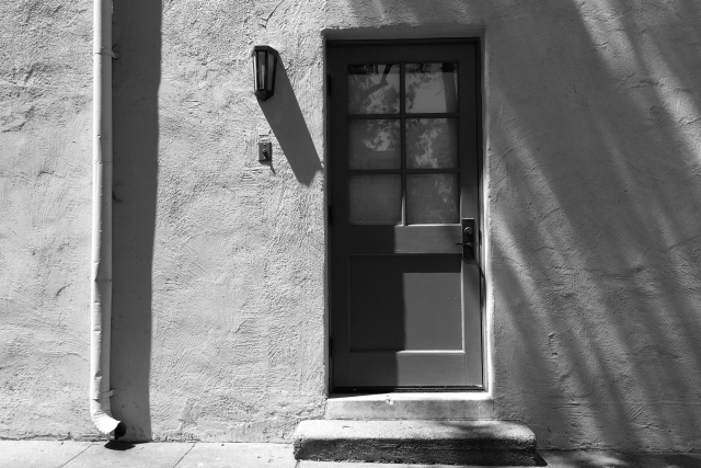 Old Door At Caltech